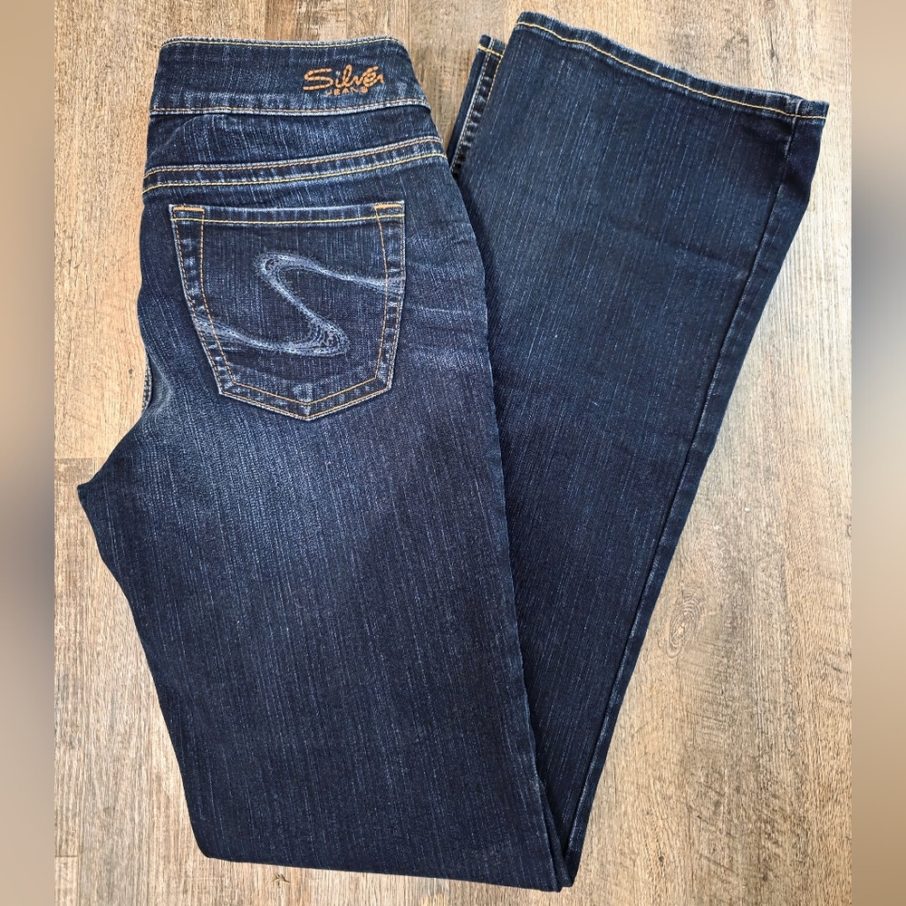 Silver Jeans Women's Indigo Boot Cut Jeans